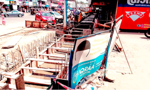 construction at sultan bathery