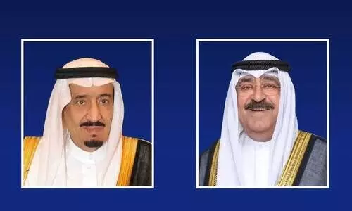 Salman Bin Abdul Aziz Al Saud, Amir Sheikh Mishaal Al Ahmed Al Jabir Assabah