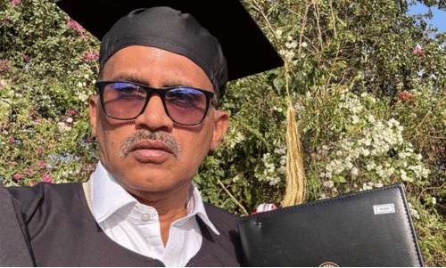 എം.ടെക് വിദ്യാർഥി; വയസ്സ് വെറും 52