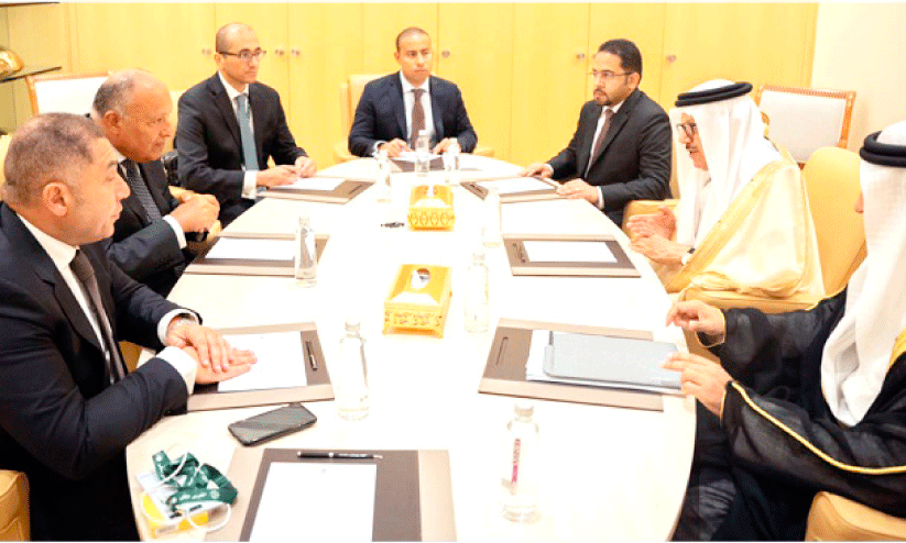 Bahrain-Egypt Foreign Ministers hold meeting