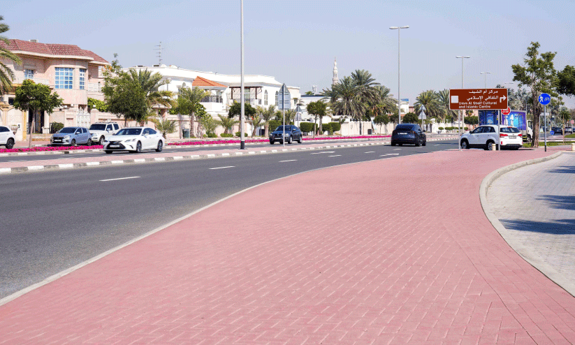RTA has upgraded the footpaths in Dubai