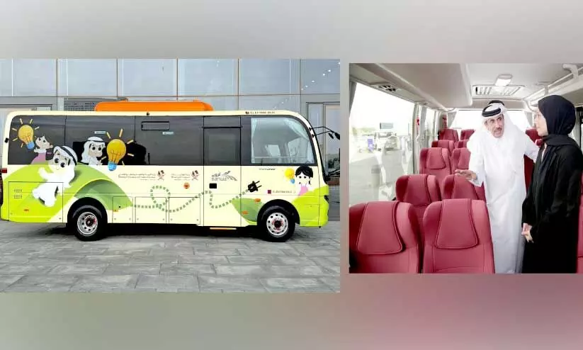 First electric school bus First electric school bus