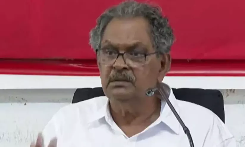 സി.പി.എമ്മിന്റെ  പാൻ നമ്പർ ബാങ്ക് തെറ്റായി രേഖപ്പെടുത്തിയെന്ന്  തൃശൂർ ജില്ലാസെക്രട്ടറി