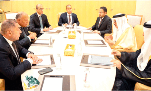 Bahrain-Egypt Foreign Ministers hold meeting