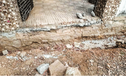 road blocked to home road blocked to home