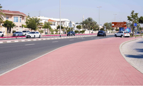 RTA has upgraded the footpaths in Dubai