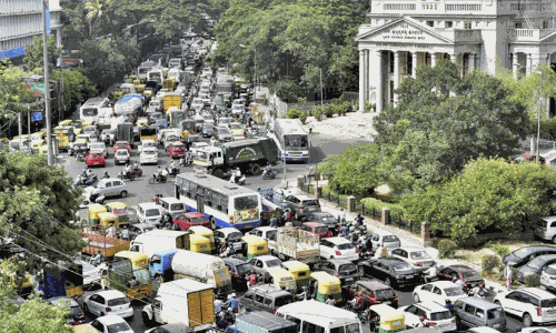 rush at banglore city