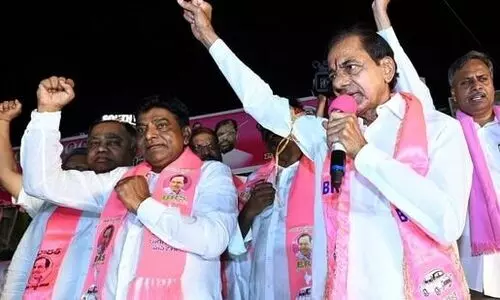 കോൺഗ്രസിനെതിരായ പരാമർശം; ചന്ദ്രശേഖർ റാവുവിന് പ്രചാരണ വിലക്ക്