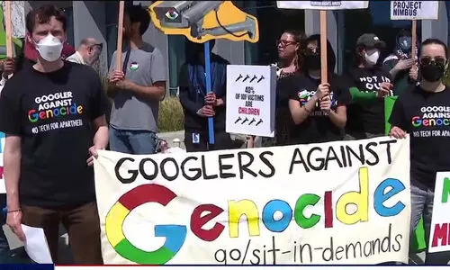 വെറും നാല് മിനിറ്റ് പ്രതിഷേധം ‘കണ്ടതിന്’ പുറത്താക്കി; വെളിപ്പെടുത്തലുമായി ഗൂഗിൾ ജീവനക്കാരൻ