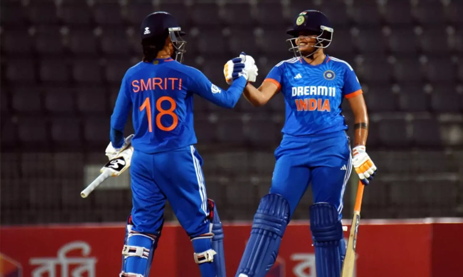 ബംഗ്ലാദേശിനെതിരായ വനിത ട്വന്റി20: ഇന്ത്യക്ക് ജയം, പരമ്പര