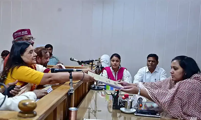 Affidavit that Menaka Gandhi has assets worth Rs 97.17 crore