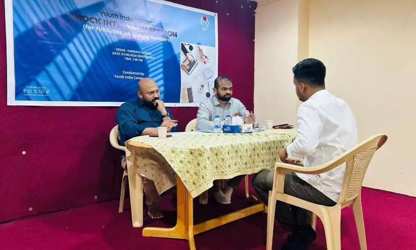 Mock interview conducted by youth india kuwait Mock interview conducted by youth india kuwait