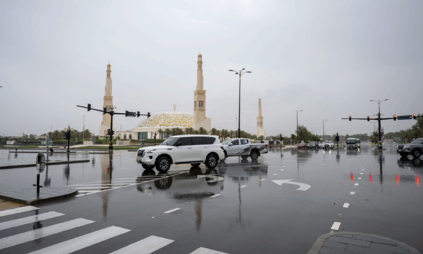 It rained; No damage