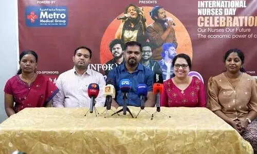 Indian Nurses Federation of Kuwait in press conference