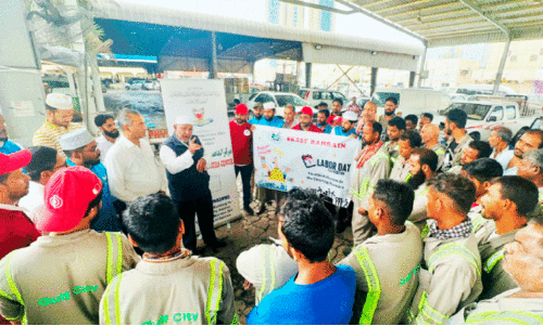 SKSF celebrated labours day