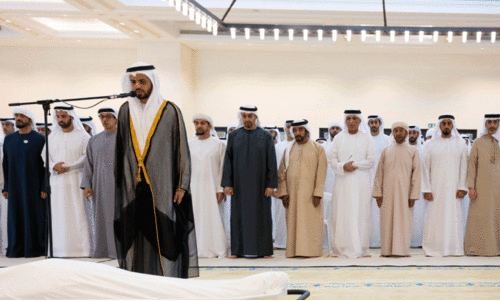 Sheikh Tahnoon left the kingdom