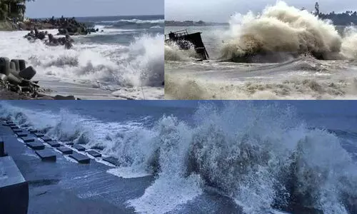 കള്ളക്കടൽ: കേരള തീരത്ത് താഴ്ന്ന പ്രദേശങ്ങളിൽ കടലാക്രമണത്തിന് സാധ്യതയെന്ന് മുന്നറിയിപ്പ്