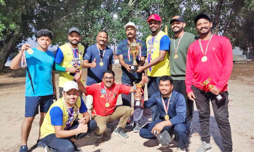 Cricket Tournament; Rack Blaster Winners Cricket Tournament; Rack Blaster Winners