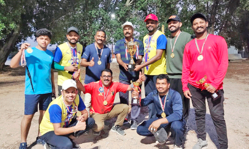 Cricket Tournament; Rack Blaster Winners