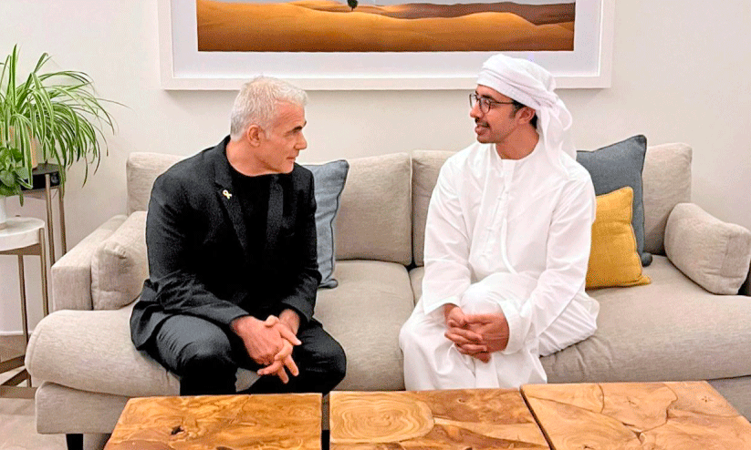 Foreign Minister holds meeting with Israeli opposition leader