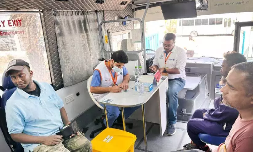 Mobile medical camp