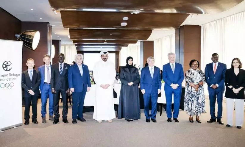 Refugee Olympic Foundation and Qatar Olympic Committee president Refugee Olympic Foundation and Qatar Olympic Committee president