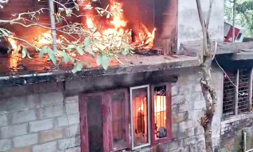 house burnt house burnt