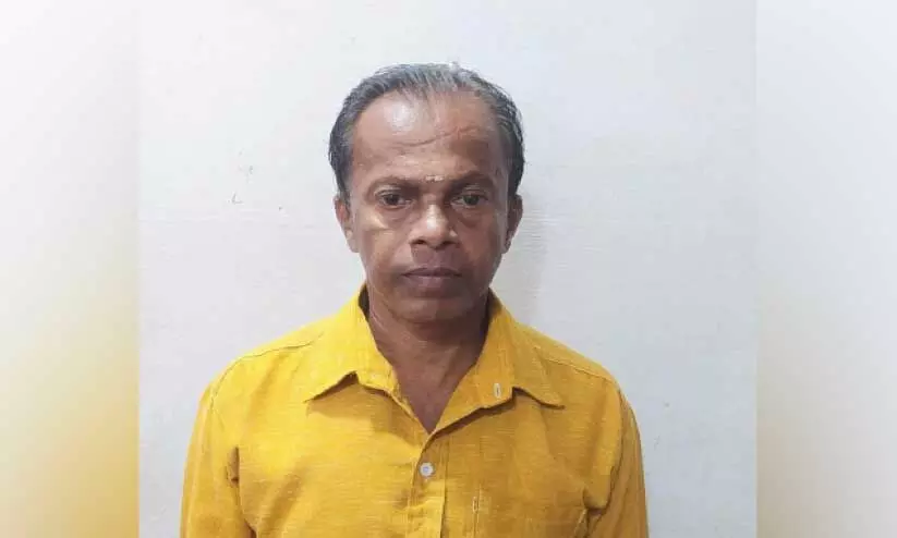 പീ​ഡന ശ്ര​മം: മ​ധ്യ​വ​യ​സ്ക​ൻ അ​റ​സ്റ്റി​ൽ