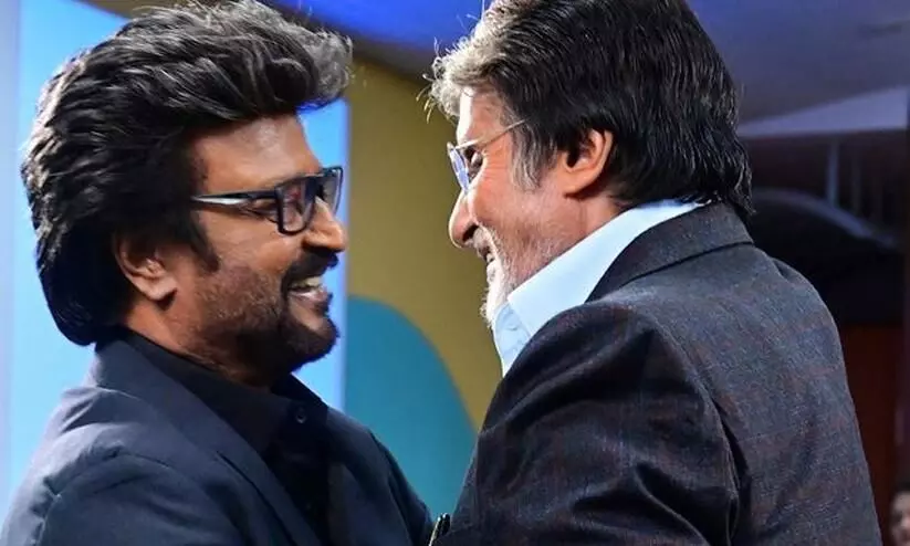 Amitabh Bachchan calls Rajinikanth same simple, down-to-earth dynamic star Amitabh Bachchan calls Rajinikanth same simple, down-to-earth dynamic star