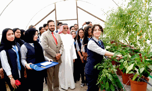 Al Noor School Horticulture Club Harvested Vegetables