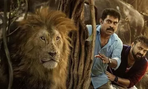 സിംഹക്കൂട്ടിലേക്ക് എടുത്തുചാടി ചാക്കോച്ചൻ; ഇത് സിംഹക്കൂടാണ്.. അല്ലാതെ കിളിക്കൂടല്ലെന്ന് സുരാജ്-‘ഗർർർ’ ടീസർ