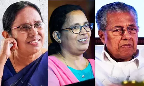 ശൈലജ ടീച്ചറുടെ ഇമേജ് തകർക്കാനുള്ള ഗൂഢാലോചനയിൽ പിണറായി വിജയനടക്കം പങ്ക് -കെ.കെ. രമ