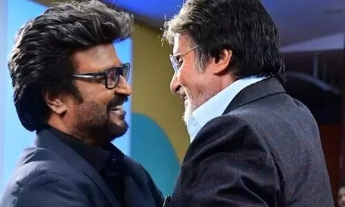 Amitabh Bachchan calls Rajinikanth same simple, down-to-earth dynamic star