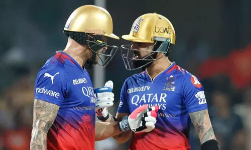 ഡുപ്ലെസിസ് വെടിക്കെട്ട് (23 പന്തിൽ 64); ബംഗളൂരുവിന് നാലു വിക്കറ്റ് ജയം