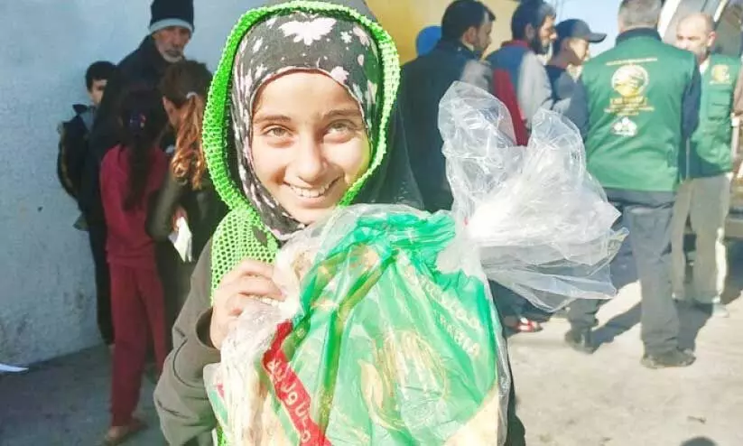 KS relief center distributed food KS relief center distributed food