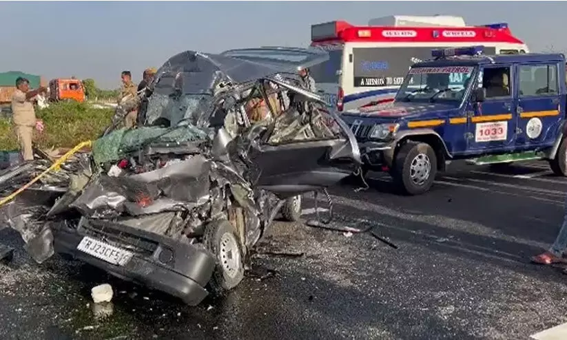car accident at rajasthan