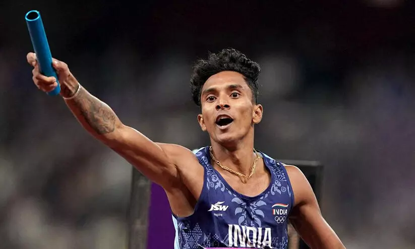 ലോ​ക അ​ത്‍ല​റ്റി​ക്സ് റി​ലേ: ആ​ദ്യ റൗ​ണ്ടി​ൽ ഇ​ന്ത്യ​ക്ക് ഒ​ളി​മ്പി​ക് യോ​ഗ്യ​ത​യി​ല്ല