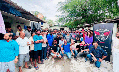 Pleasure Riders Labor Day Food Drive