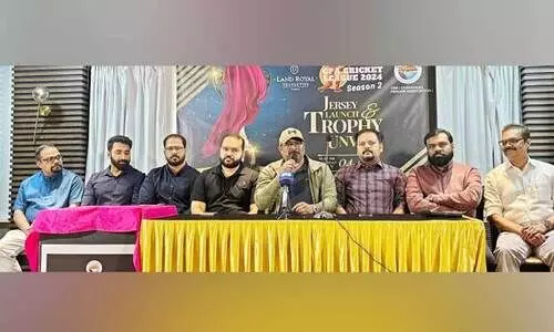 Chavakkad expats association cricket league members in press conference