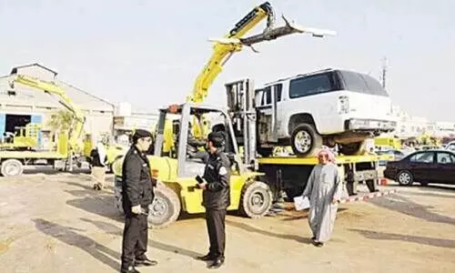 Abandoned vehicles removed