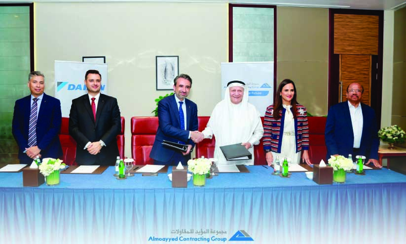 അ​ൽ​മൊ​യ്യാ​ദ് കോ​ൺ​ട്രാ​ക്ടി​ങ് ഗ്രൂ​പ്പു​മാ​യി കൈ​കോ​ർ​ത്ത് ഡെ​യ്‌​കി​ൻ