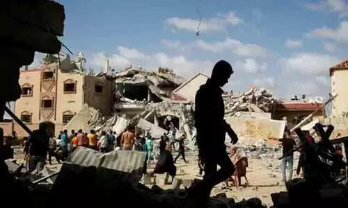 കിഴക്കൻ റഫ ഒഴിയാൻ ഫലസ്തീനികൾക്ക് ഇസ്രായേലിന്റെ അന്ത്യശാസനം; വൻ ആക്രമണം നടത്തുമെന്ന് മുന്നറിയിപ്പ്