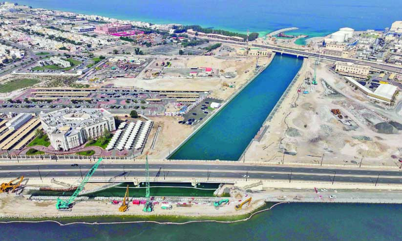 ക​ട​ലും കാ​യ​ലും ബ​ന്ധി​പ്പി​ച്ച്​ ഷാ​ർ​ജ​യി​ൽ പു​തി​യ ക​നാ​ൽ