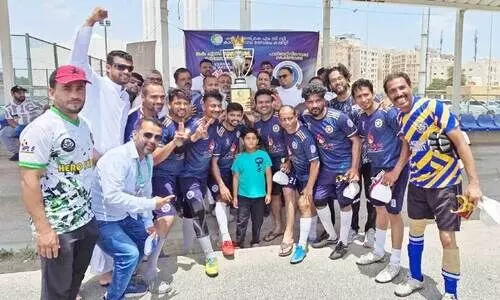 Football tournament winners