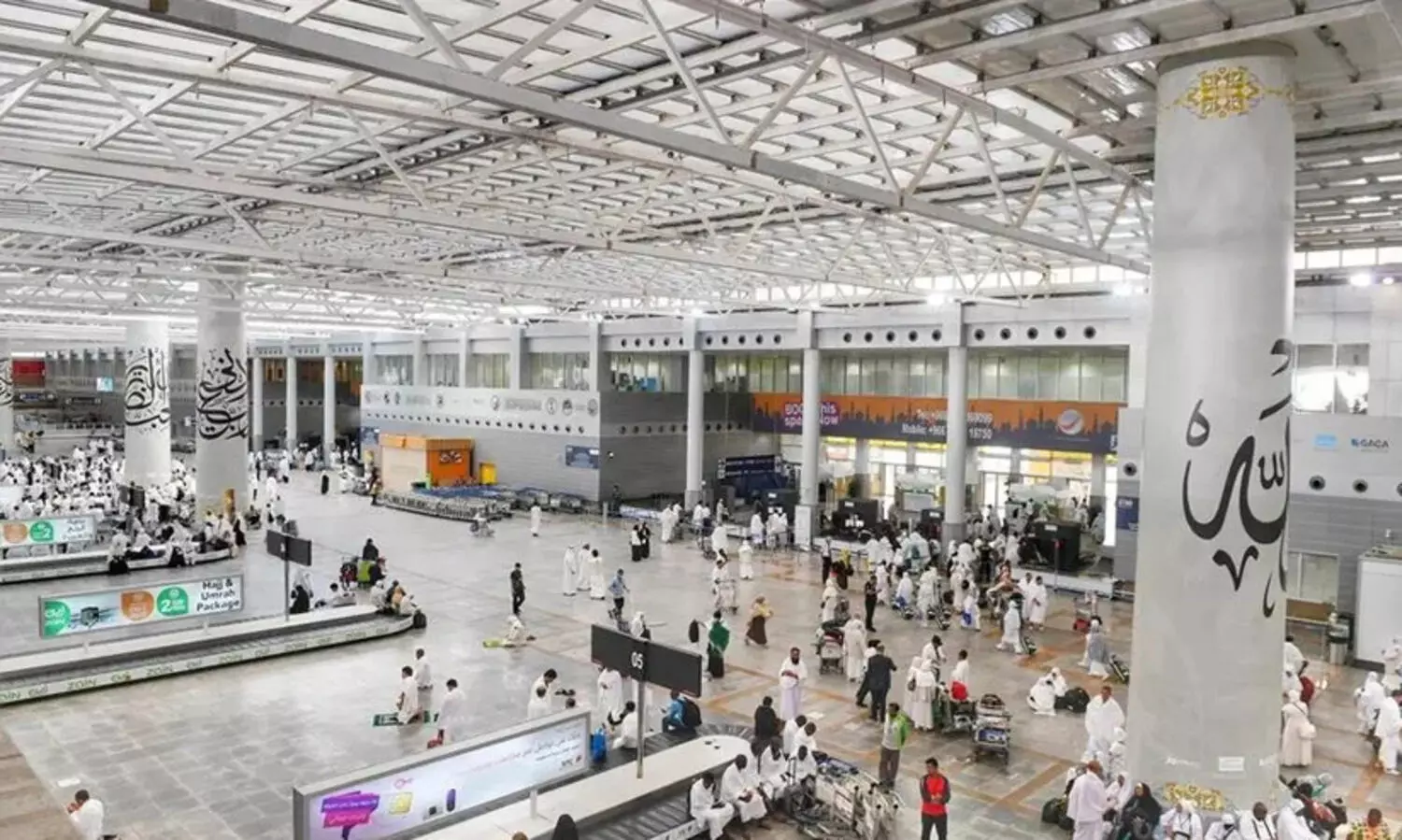 ഹാജിമാരുടെ ആദ്യ സംഘം നാളെ എത്തും; വീണ്ടും ഹജ്ജിനൊരുങ്ങി പുണ്യനഗരികൾ