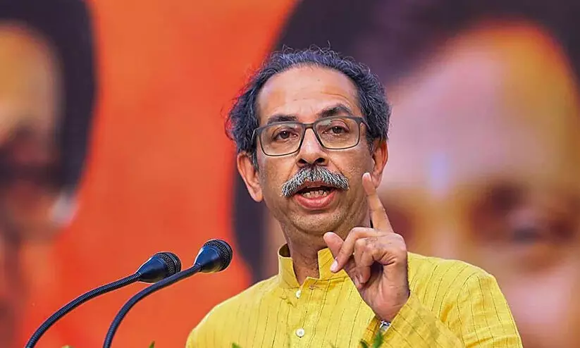 BJP is trying to win more than 400 seats to rewrite the constitution  - Uddhav Thackeray