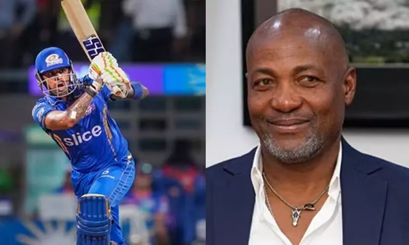 ട്വന്റി 20 ലോകകപ്പിൽ കോഹ്ലിയെ മാറ്റി സൂര്യകുമാറിനെ മൂന്നാം നമ്പറിൽ ഇറക്കണം -ബ്രയാൻ ലാറ ട്വന്റി 20 ലോകകപ്പിൽ കോഹ്ലിയെ മാറ്റി സൂര്യകുമാറിനെ മൂന്നാം നമ്പറിൽ ഇറക്കണം -ബ്രയാൻ ലാറ