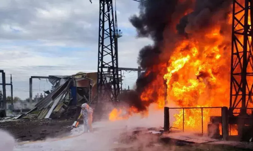 യുക്രെയ്ൻ ഊർജ കേന്ദ്രങ്ങളിൽ വ്യാപക റഷ്യൻ ആക്രമണം യുക്രെയ്ൻ ഊർജ കേന്ദ്രങ്ങളിൽ വ്യാപക റഷ്യൻ ആക്രമണം