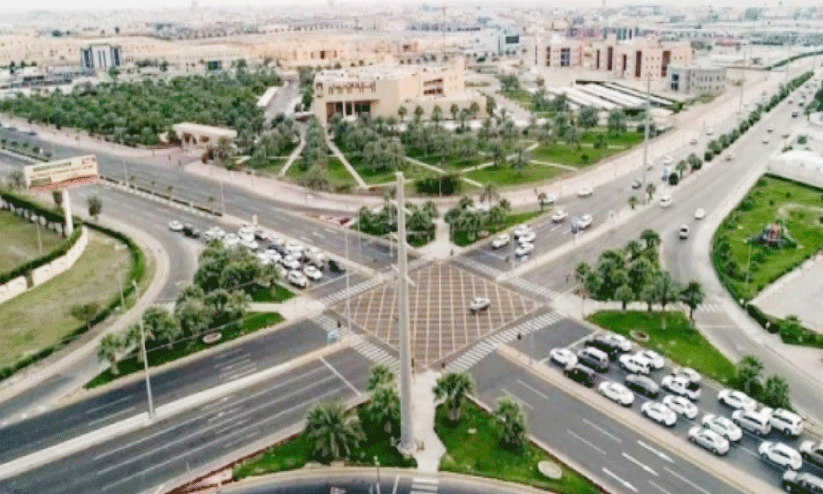 At the end of spring, the highest temperature is in Al-Ahsa.