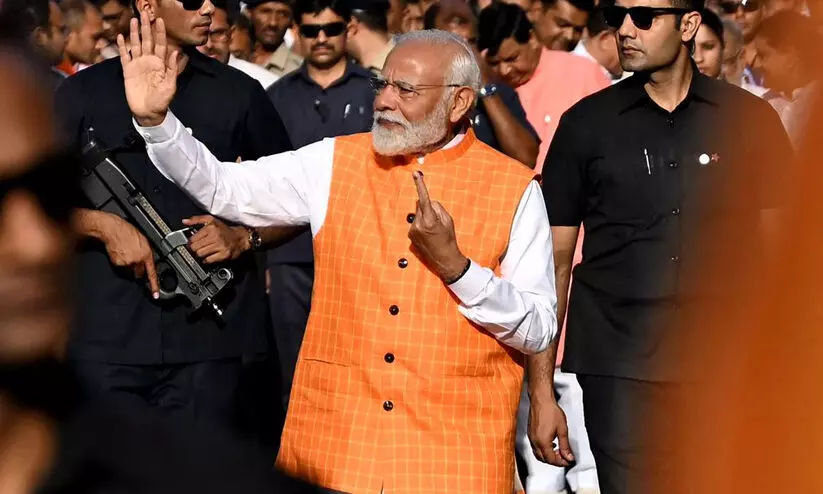 പൊള്ളയായ അവകാശവാദം! മോദി ഭരണത്തിൽ ഇന്ത്യയുടെ ആഗോള പ്രതിച്ഛായ വർധിച്ചിട്ടില്ലെന്ന് പഠന റിപ്പോർട്ട് പൊള്ളയായ അവകാശവാദം! മോദി ഭരണത്തിൽ ഇന്ത്യയുടെ ആഗോള പ്രതിച്ഛായ വർധിച്ചിട്ടില്ലെന്ന് പഠന റിപ്പോർട്ട്